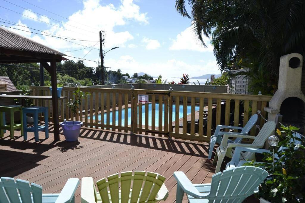 Bungalow Bananier Trois-Rivières Exteriör bild